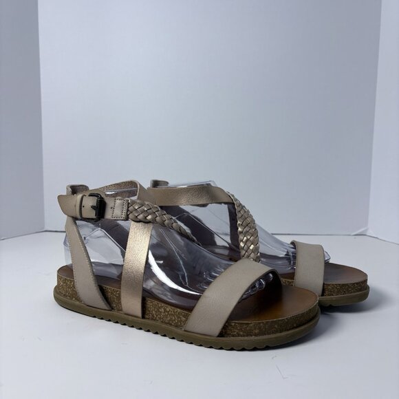 Blowfish Fern Women's Sandals Taupe & Rose‎ Gold Size 9M Strappy, Casual Boho - Picture 1 of 14